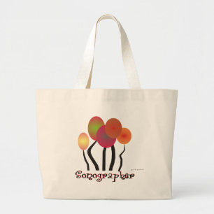 Sonographer Tote Bag Artsy Trees Design