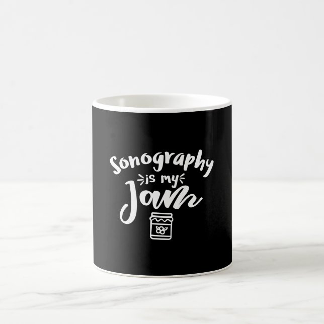 Sonographer, Ultrasound tech gift idea Coffee Mug (Center)