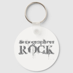 Sonographers Rock Key Ring