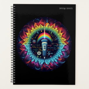 Sonography-Colourful Ultrasound Waves Planner