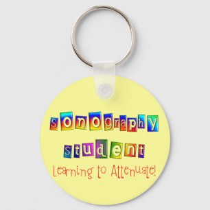 Sonography Student Gifts Key Ring