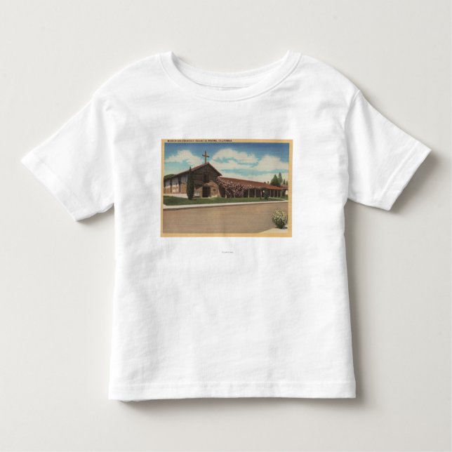 Sonoma, CA - Mission San Francisco Solano Toddler T-Shirt (Front)