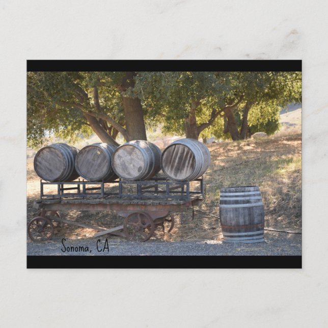 Sonoma, CA post card (Front)