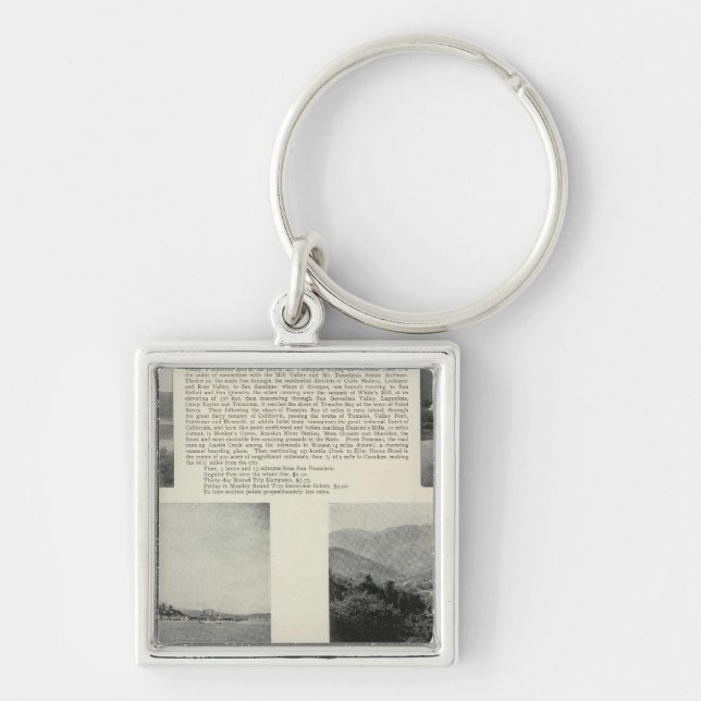 Sonoma, California 2 Key Ring (Front)