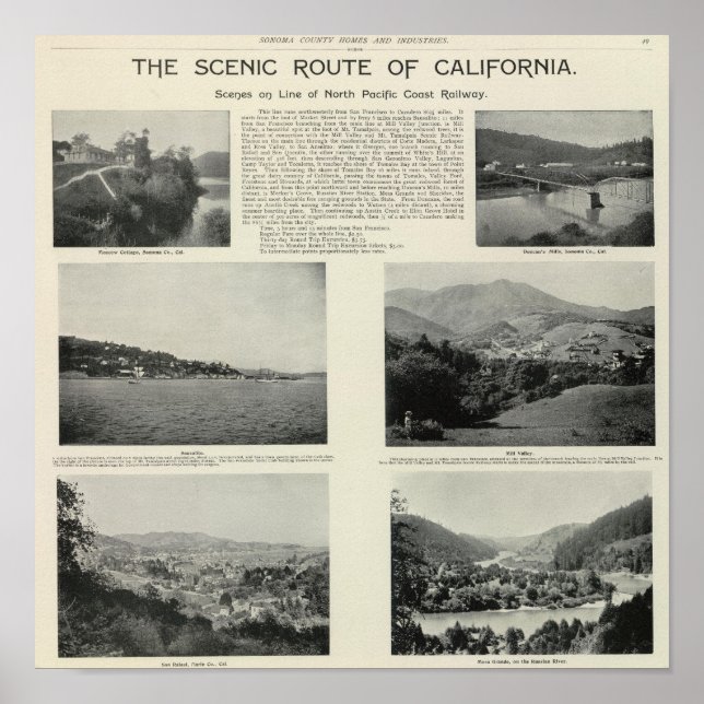 Sonoma, California 2 Poster (Front)