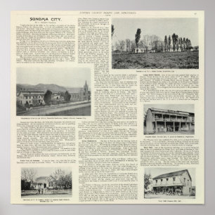 Sonoma, California Poster