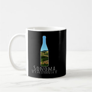 Sonoma California product - Wine Country T-Shirt Coffee Mug