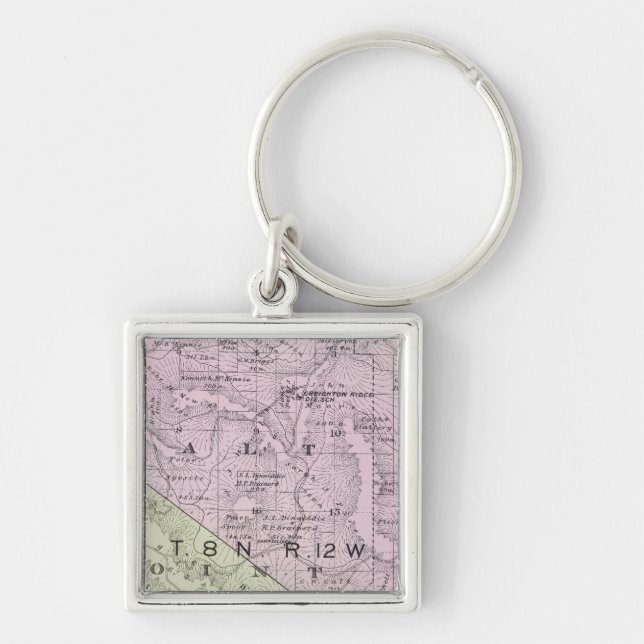 Sonoma County, California 10 Key Ring (Front)