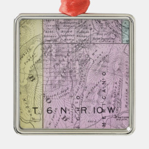 Sonoma County, California 21 Metal Ornament