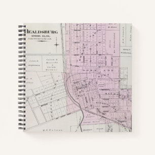 Sonoma County, California 22 Notebook