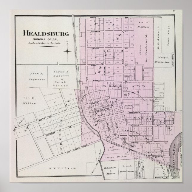 Sonoma County, California 22 Poster (Front)