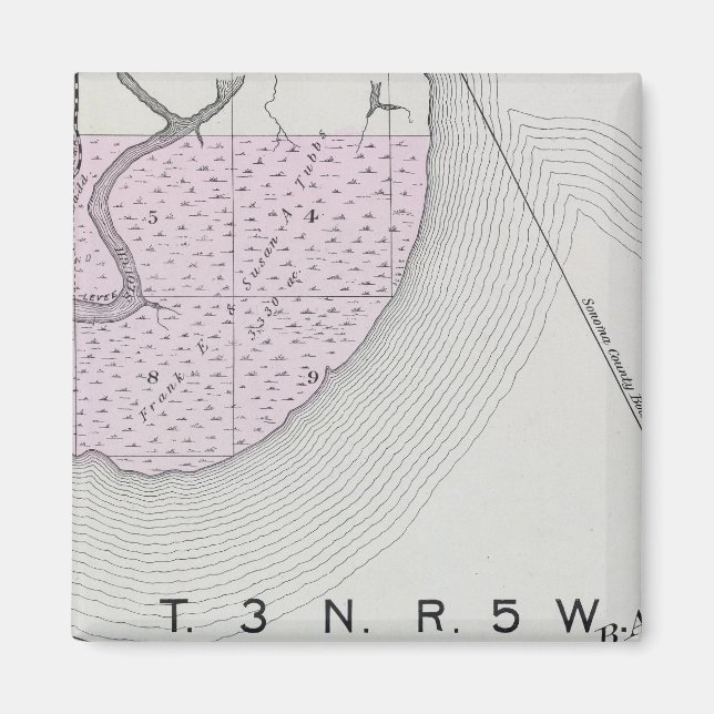 Sonoma County, California 24 Magnet (Front)