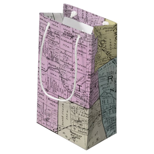 Sonoma County, California 27 Small Gift Bag (Back Angled)