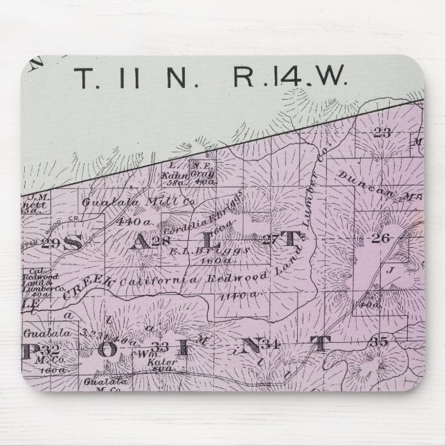 Sonoma County, California 36 Mouse Pad (Front)