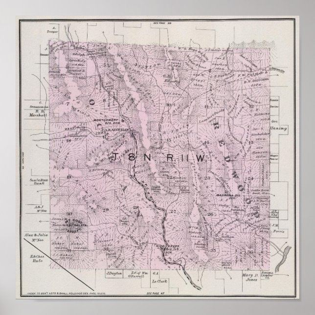 Sonoma County, California 4 Poster (Front)