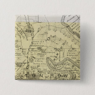 Sonoma County, California 9 15 Cm Square Badge