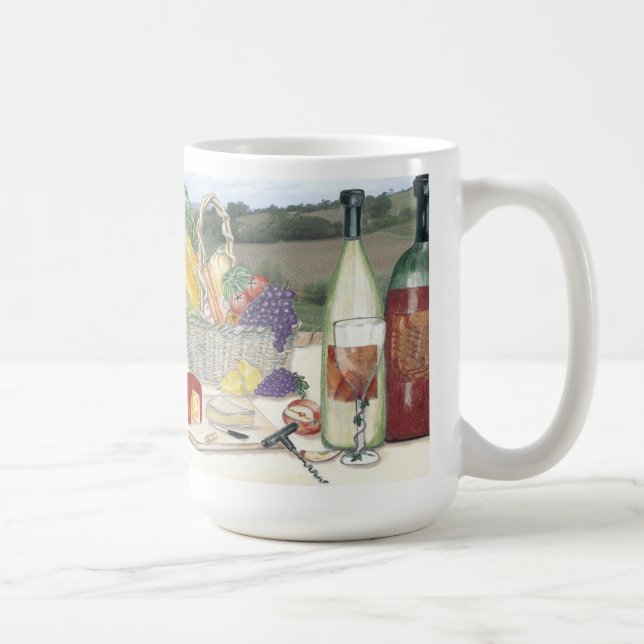 Sonoma County Style Picnic Coffee Mug (Right)