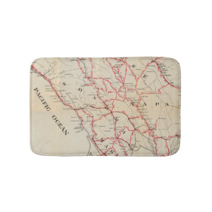 Sonoma, Marin, Lake, and Napa Counties Bath Mat