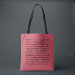 Sonoma Napa Custom Wine Country TOTE<br><div class="desc">The towns and appellations in Sonoma and Napa's iconic wine country featured on a terrific shoulder tote. We offer the shoulder tote in several different colours.</div>