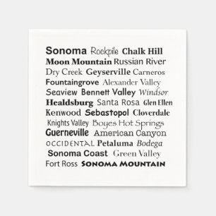 Sonoma Wine Country Napkins