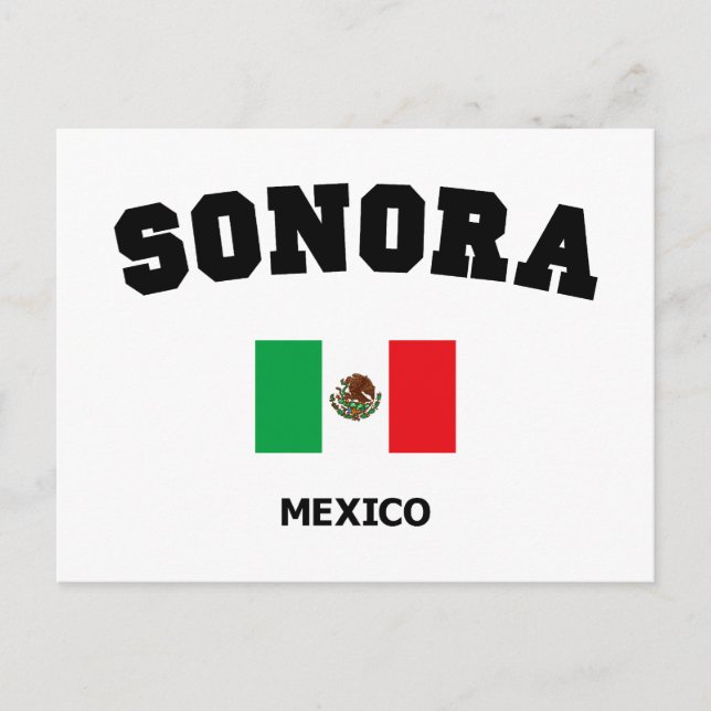 Sonora Block Postcard (Front)