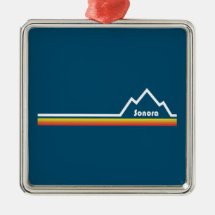 Sonora California Metal Ornament
