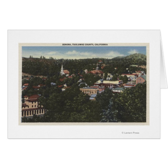 Sonora, CaliforniaAerial ViewSonora, CA (Front Horizontal)