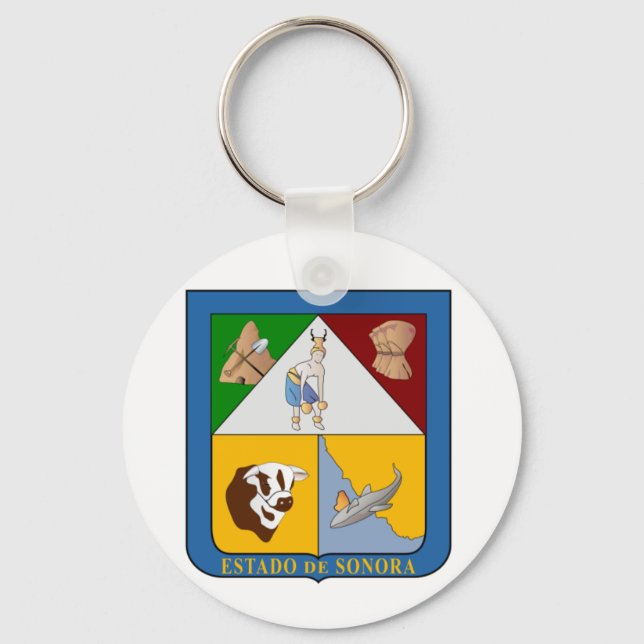 Sonora, Mexico Key Ring (Front)