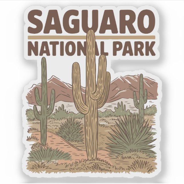 Sonoran Desert Saguaro National Park (Front)