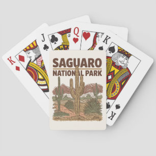 Sonoran Desert Saguaro National Park Playing Cards