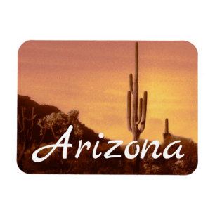 Sonoran Desert Sunset, Arizona Magnet