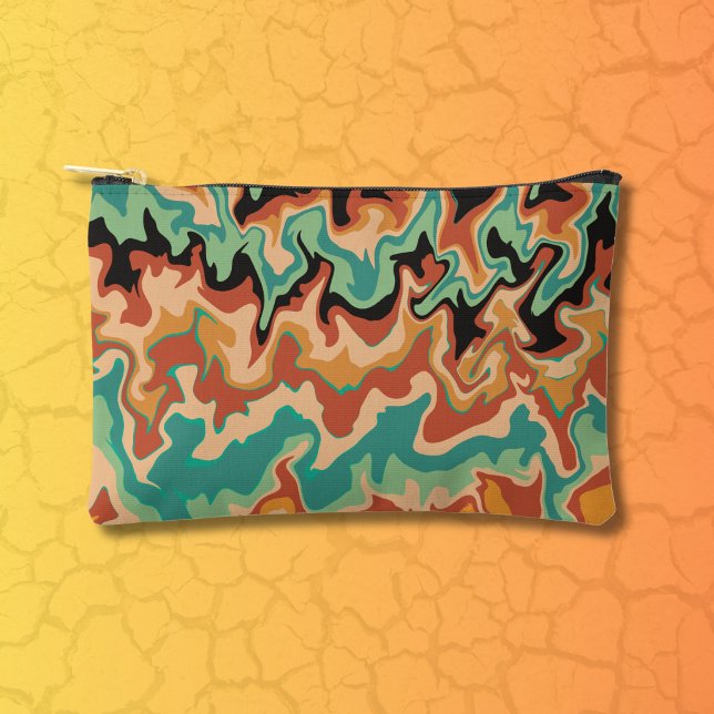 Sonoran Desert Topo Map Inspired Accessory Pouch (Creator Uploaded)