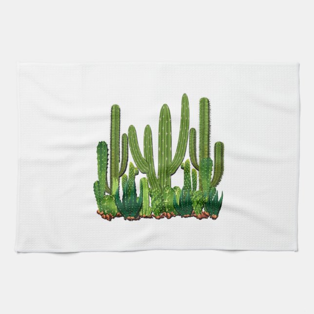 Sonoran Habitat Tea Towel (Horizontal)