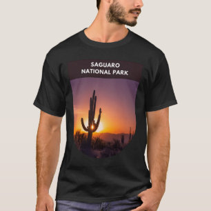 Sonoran Saguaro Sunrise Silhouette T-Shirt