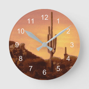 Sonoran sunset clock