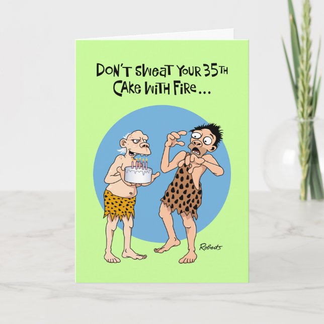 Son's 35th Birthday Card (Front)