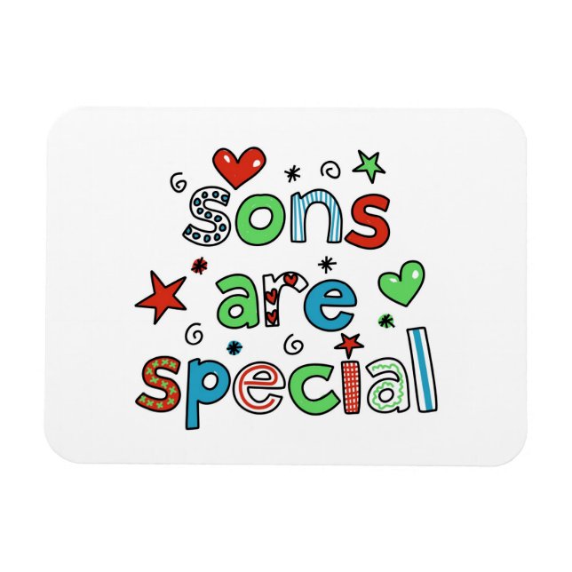 Sons Are Special Magnet (Horizontal)