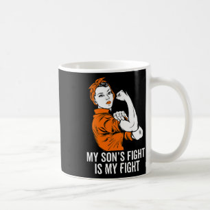 Son's Fight Is My Fight Leukaemia Awareness Month Coffee Mug