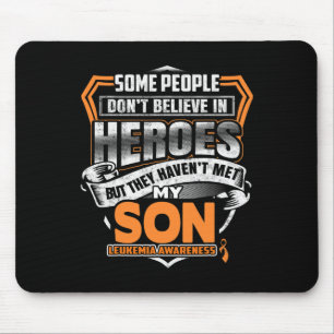 Son's Fight Is My Fight Leukaemia Awareness Mouse Pad