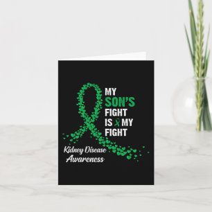 Son's Fight My Fight Kidney Disease Awareness Card