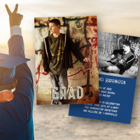 Sons Graduation Photos Open House Annoucement