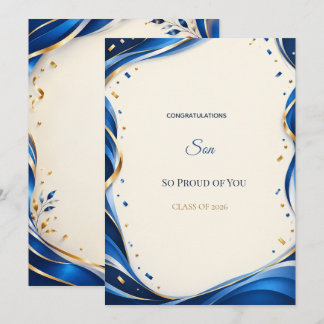 Son's High School Graduation Card