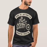 sons of arthritis cycling t-shirts