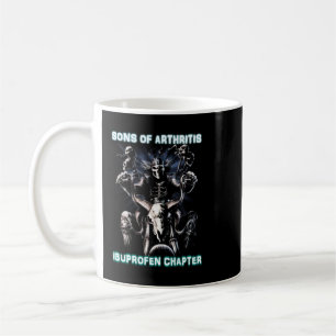 Sons of Arthritis Mens Ibuprofen Chapter Short Sle Coffee Mug