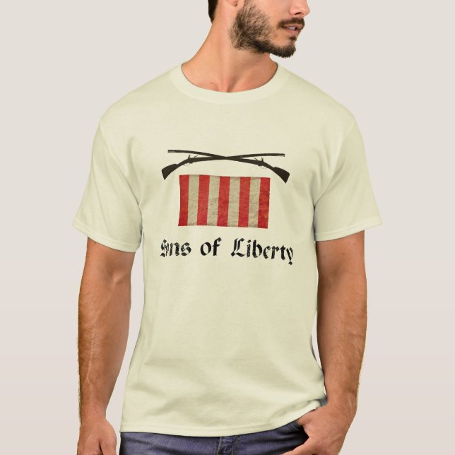 Sons of Liberty Flag T-Shirt (Front)
