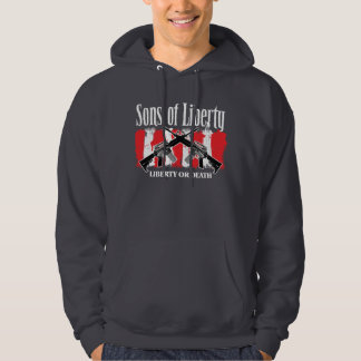 Sons of Liberty LIBERTY OR DEATH one-sided hoodie