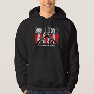 Sons of Liberty LIBERTY OR DEATH two-sided hoodie
