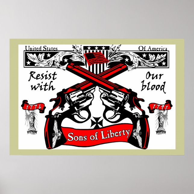 Sons Of Liberty! Poster (Front)