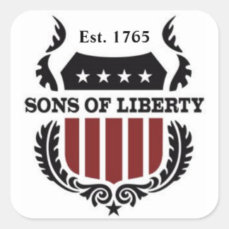 Sons of Liberty Sticker - Sheet of 6