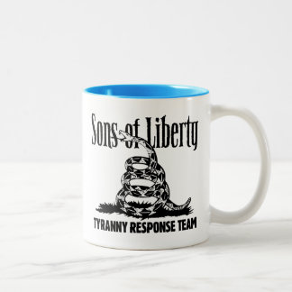 Sons of Liberty TYRANNY RESPONSE TEAM ceramic mug